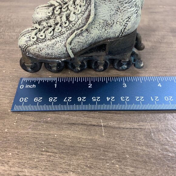 VTG Mini Roller Skate Decor Collectible Resin Figurine Display Piece Heavyduty - Picture 11 of 11